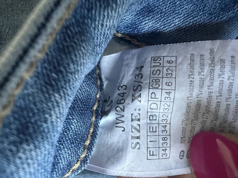NOWE SUPER Dżinsy z dziurami skinny rurki wysoki stan s xs M