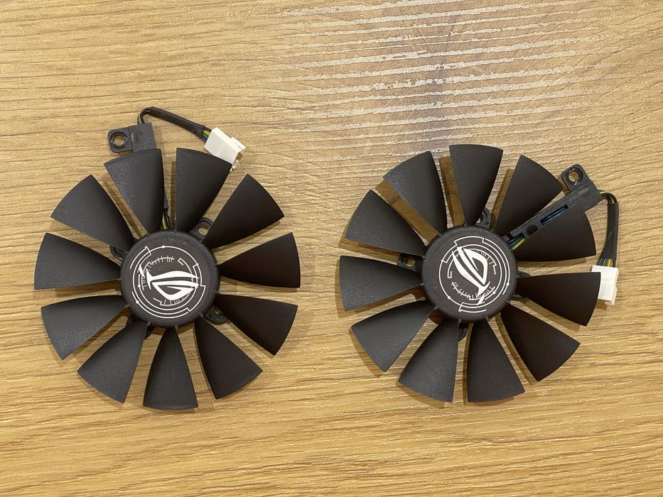 Кулер вентилятор для відеокарти для asus rx 570 580 590