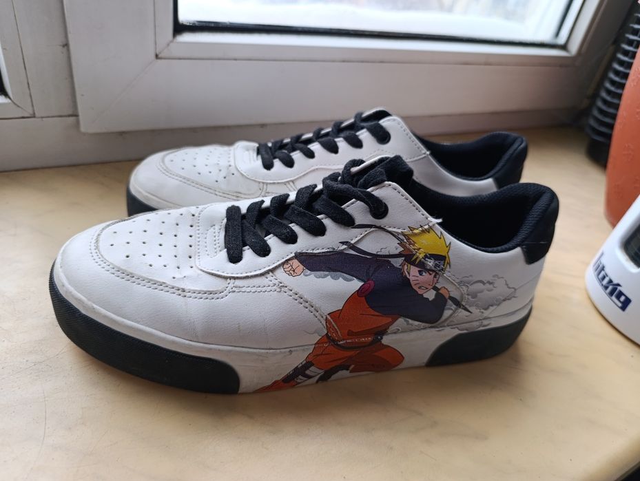 Кеди кросівки  Наруто Bershka