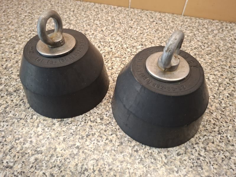 Ciężarki / kotwice GUMET do łodzi – 2 × 5 kg