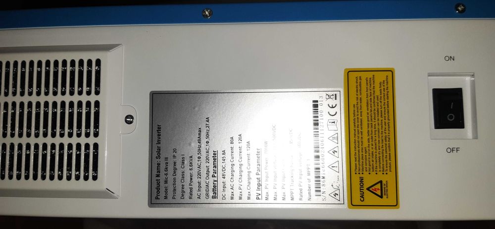 Гибридный инверторi 6600 и сборка 5 квт.