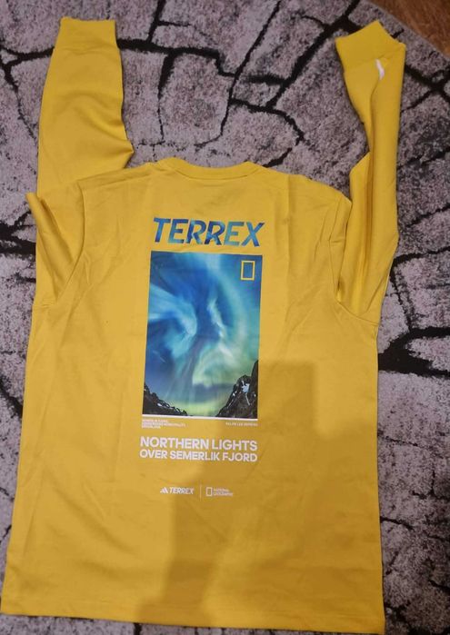 Koszulka techniczna z długim rękawem National Geographic Adidas