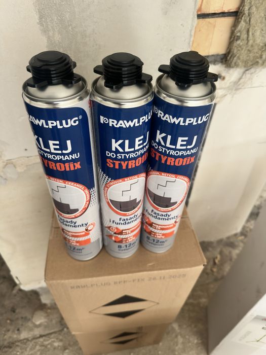 Klej do styroduru styropianu
