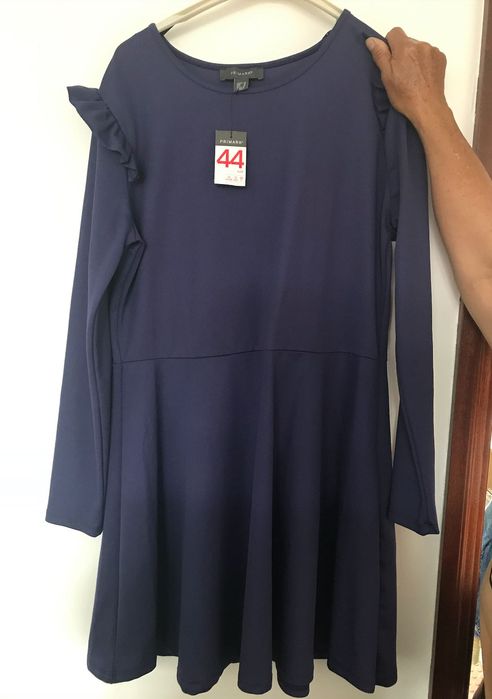 Vestido Azul Escuro Novo