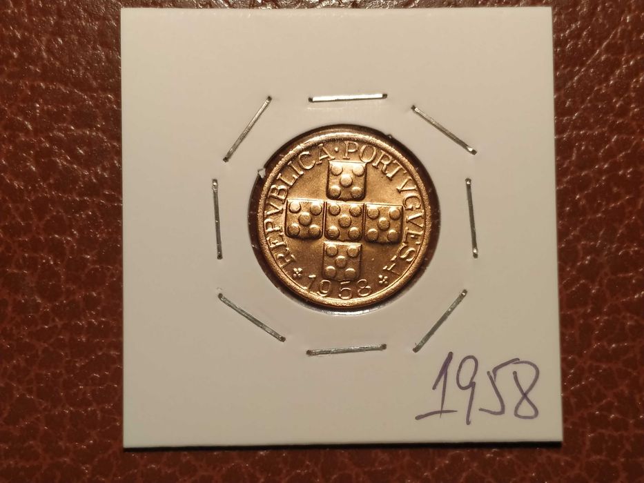 A616 moeda de (20) XX centavos de 1958 Portugal