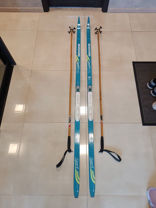 Narty biegowe BLIZZARD chemical sport PRL antyk