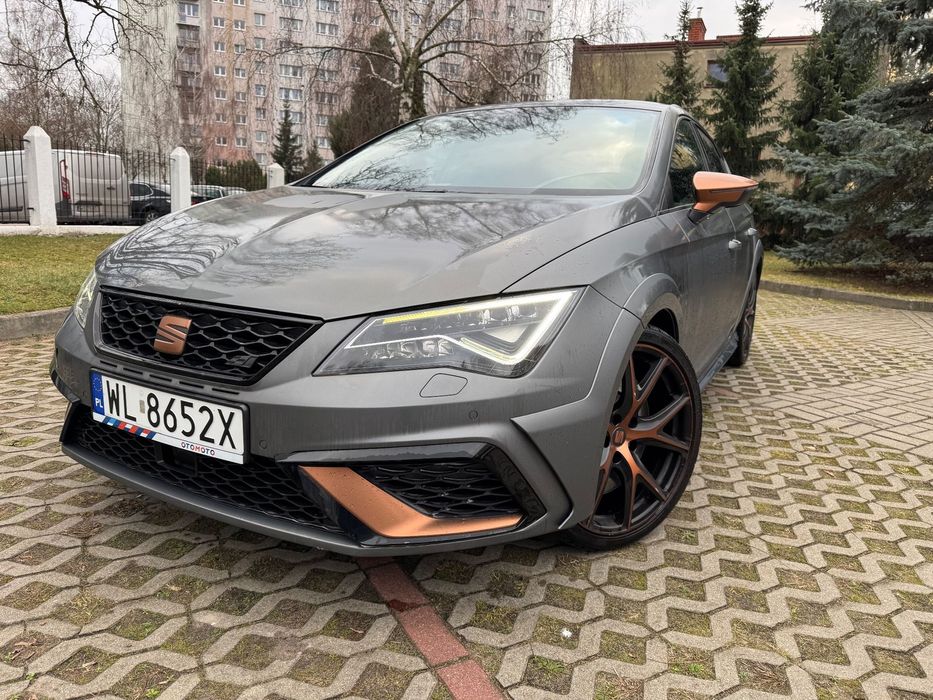 Seat Leon Seat Cupra Karbon 300KM # Alcantara # Navi # DSG # Alu 19 # Zarej w PL