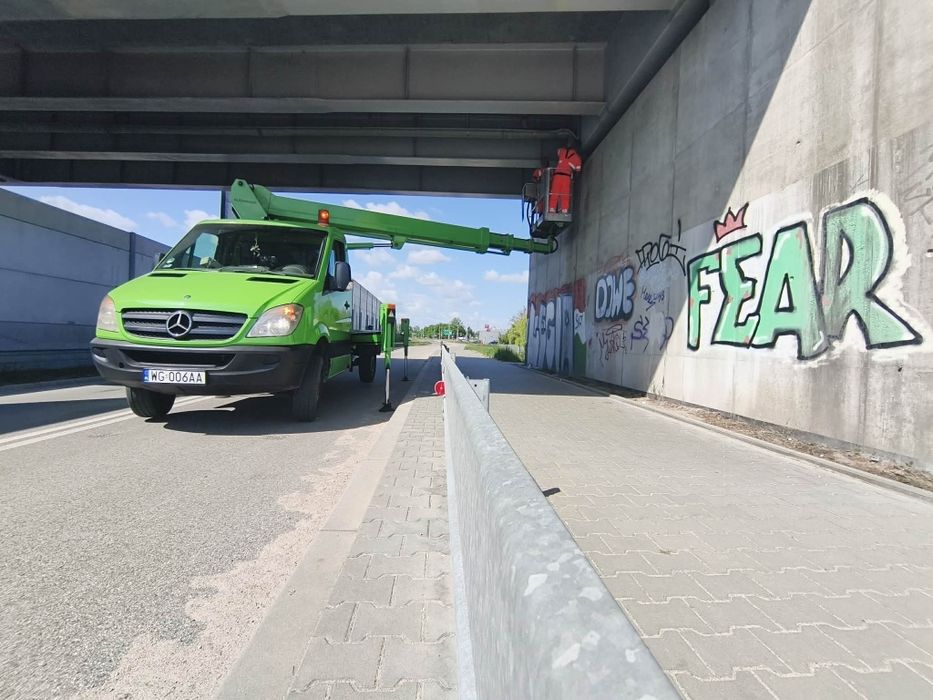 Wynajem podnośników koszowych, zwyżki, wysięgnik