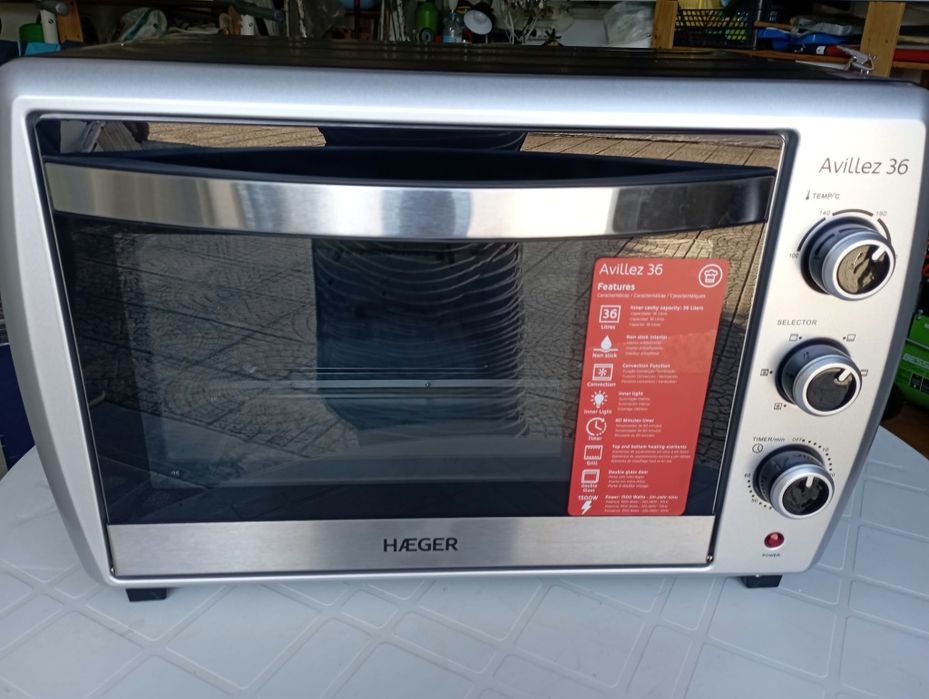 Forno eléctrico Haeger 36L 1500w