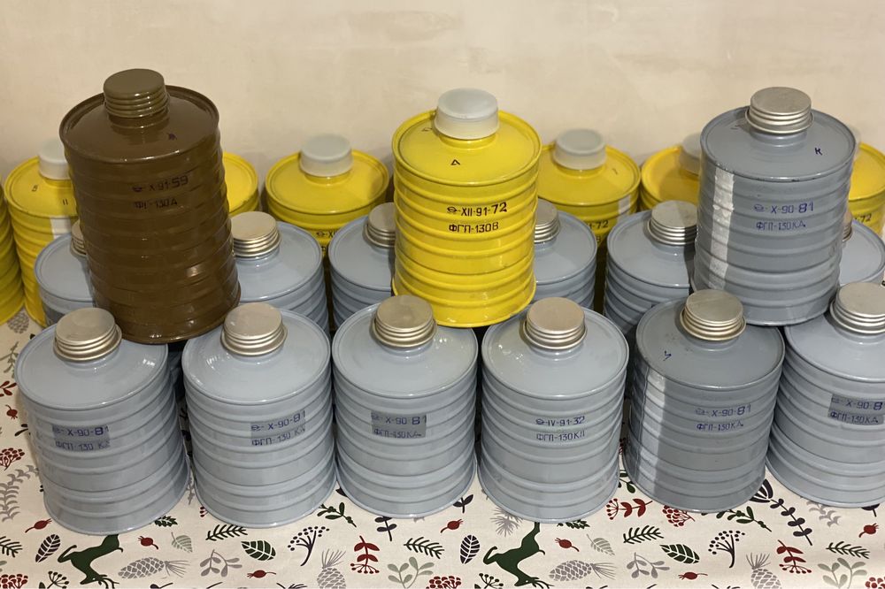 Фильтр ФГ-130А 130В (хлор) РП-4 ДП-1 ЕО-16 ФГП-130КД (аммиак) ФГ-13КД