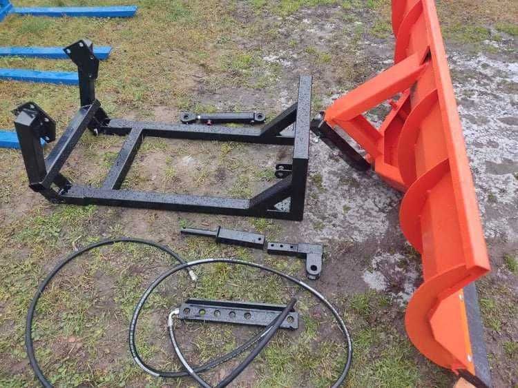 Pług do odśnieżania dróg chodników do różnych ciągników Dowozimy