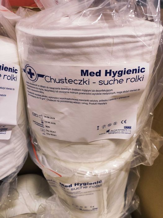 Med Hygienic Suche chusteczki w rolce 300 sztuk