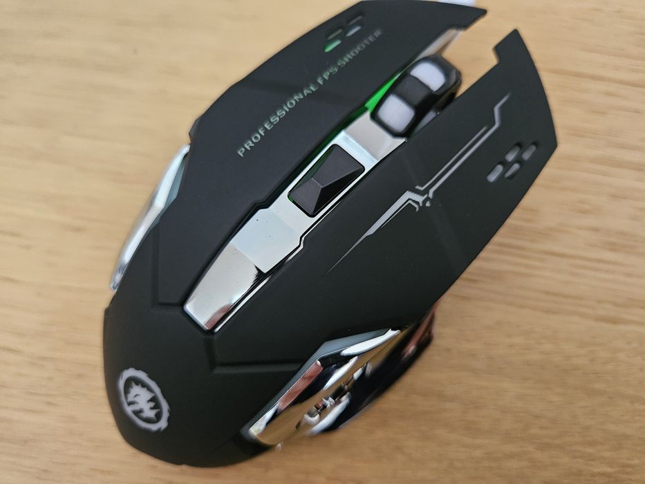 Rato Gaming Ergonómico Sem Fio