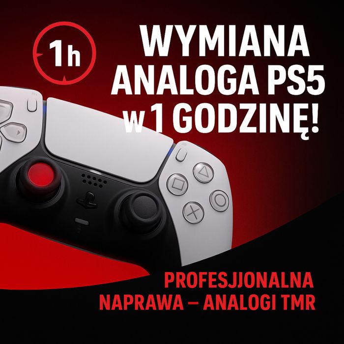 Naprawa padów DualSense, Xbox i Nintendo Switch – wymiana analogów TMR