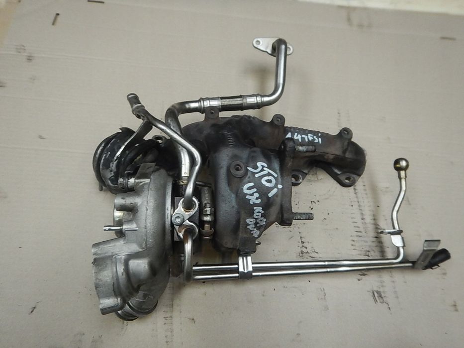 turbosprężarka vw seat skoda 1.4 tsi 03c145702a uszkodzona