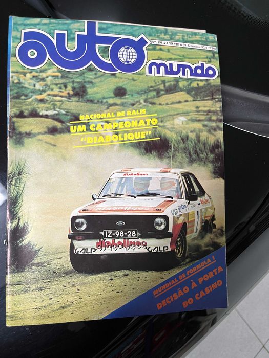 Conjunto de 33 Revistas antigas  AUTO MUNDO