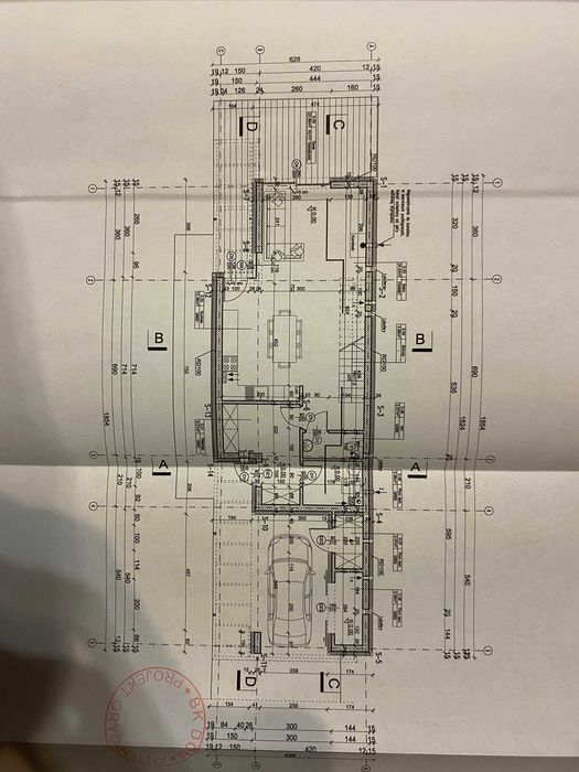 Projekt budowlany Wąski D9