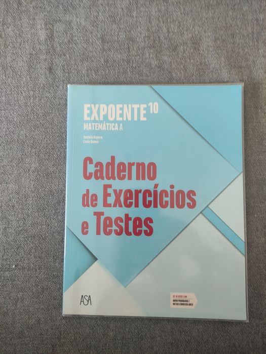 Caderno de exercicios plastificado Mat A 10°