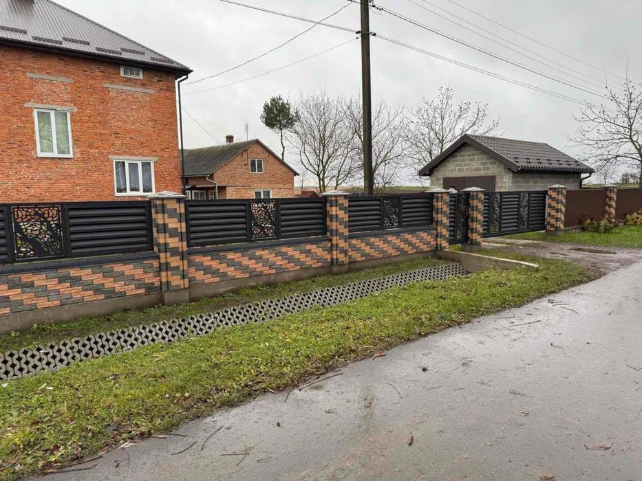 Металеві огорожі під замовлення | Паркан, секції, хвіртки, ворота