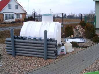 Przydomowa oczyszczalnia ścieków 3000l. 6-8 osób