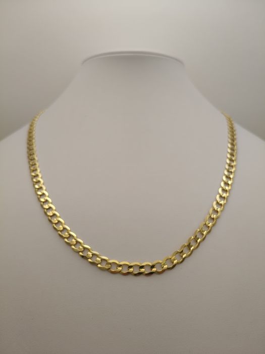 Złoty Łańcuszek Pancerka Pr.585 14K Nowy 55cm