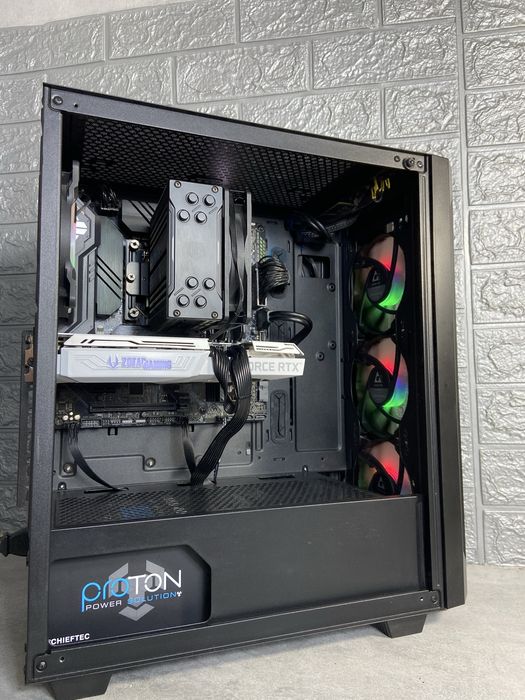 Ігровий ПК,Компьютер(i5-12400f,DDR4 16GB,RTX 3060 12GB, M.2 512 HDD2Tb