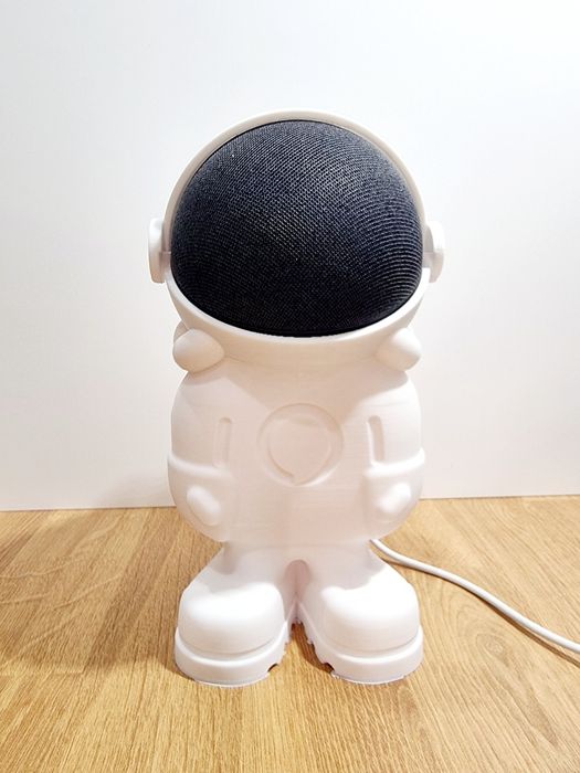 Suporte Astronauta para Amazon Echo Dot (Alexa) – Design 3D