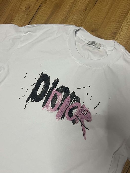 Koszulka Dior biała