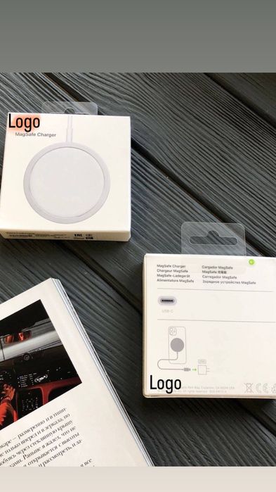 Зарядка айфон беспроводная MagSafe USB-C 15W iPhone