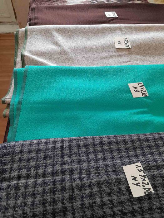 Тканина  костюмна  кусок 1,54м ×3,5м