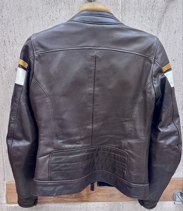 Casaco mota cabedal Dainese senhora