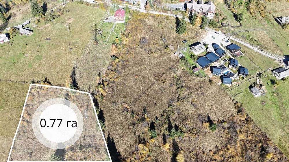 Земельна ділянка в Татарові 0.77 га