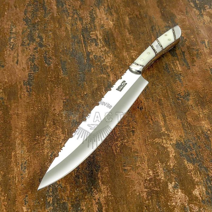 IMPACT nóż Bowie myśliwski survivalowy turystyczny ze stal D2 0152