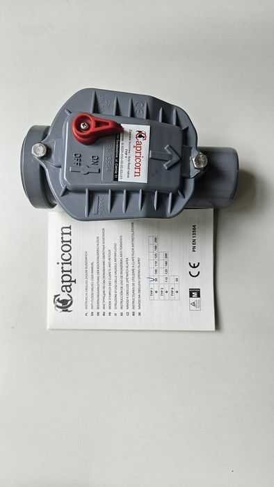 Zasuwa burzowa fi50