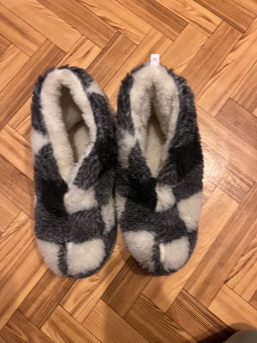 Чуні з овечої шерсті, домашні тапочки