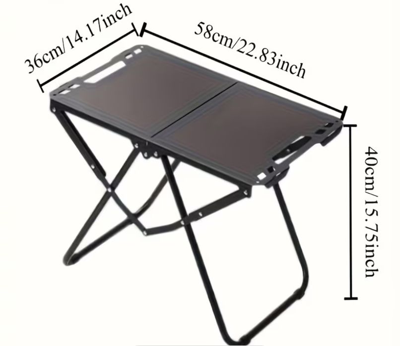 Портативный складной стол туристический столик
