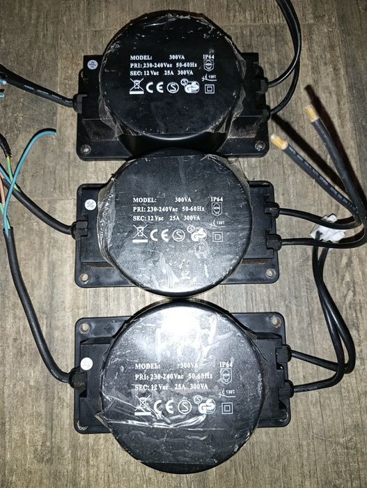 Трансформатор для басейну 12в/ 300Вт