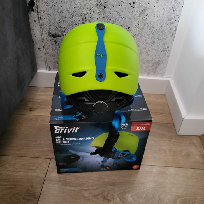 Kask dziecięcy narciarski snowboardowy Crivit S/M 48-51 cm j.nowy