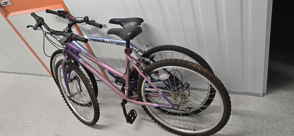 2 Bicicletas Azul e Rosa