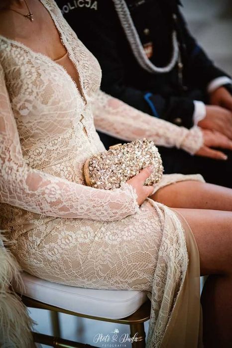 Suknia ślubna projektu Violi Piekut