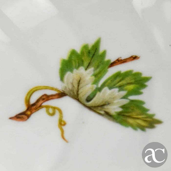 Aneleira / covilhete em forma de folha Porcelana Vista Alegre