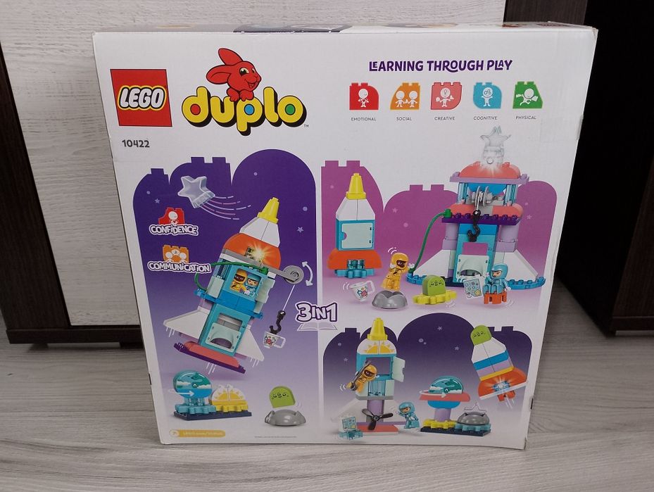 LEGO Duplo 10422 - Przygoda w promie kosmicznym 3 w 1