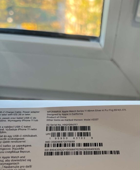 Apple Watch Series 11 46 mm GPS + Cellular NOWY