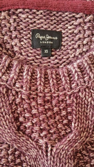 Camisola malha roxa Pepe Jeans