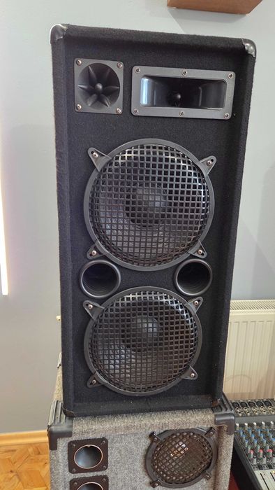 Zestaw nagłośnienia, Behringer PMP 1000, kolumny estradowe, + GRATISY!