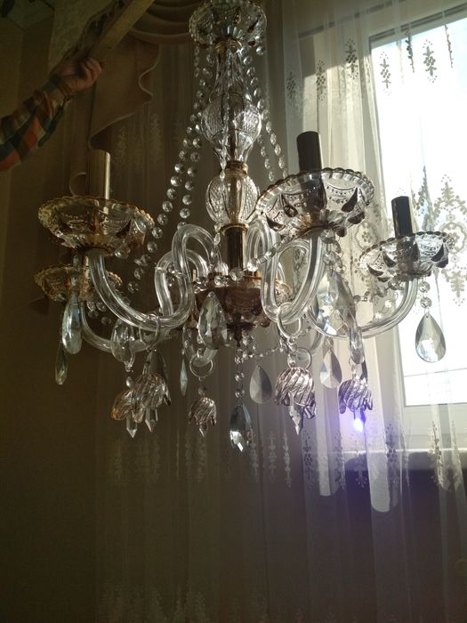 Люстра кришталева (стан ідеальний)