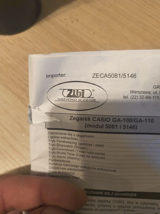 G-SHOCK Czarny.Okazja!