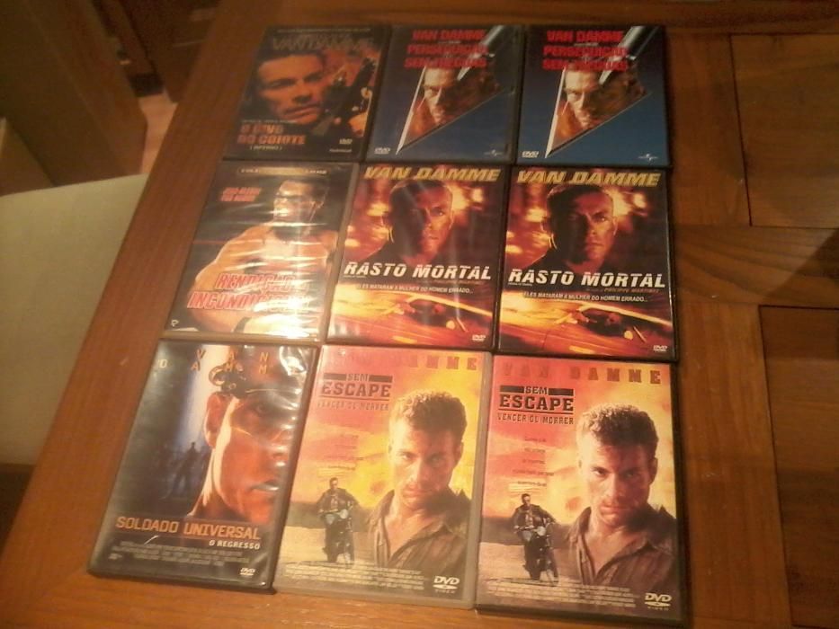 DVD - Diversos Van Damme