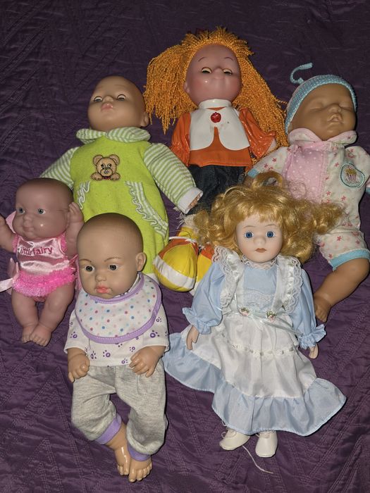 Ляльки пупс кукли 6 шт разом