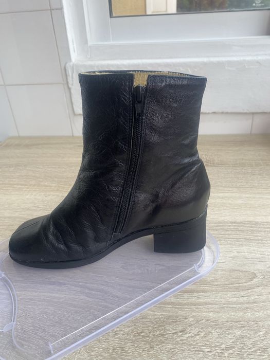 Botas para neve e inverno revestida em lã de carneiro
